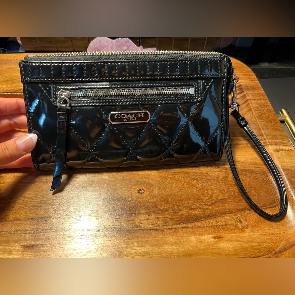 Coach wallet wristlet